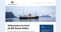 Desktop Screenshot of gamlesalten.no